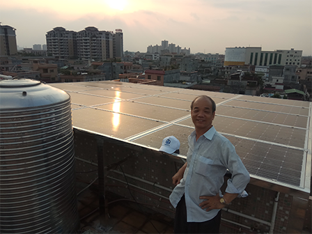广东广州    5.1KW
家用太阳能发电项目