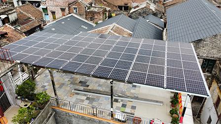 广东清远    40KW
屋顶光伏项目